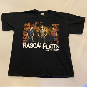 RASCAL FLATTS 2009 Tour T-Shirt, Men’s Medium